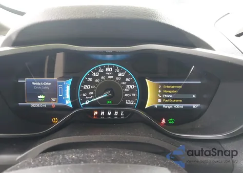 2016 Ford C-Max Energi Sel из США, поврежденный, VIN 1FADP5CUXGL120864